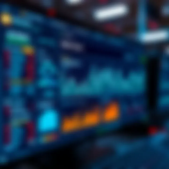 A close-up of a computer screen showing a blockchain virtual machine interface with performance metrics and disk usage graphs, highlighting disk churn issues.