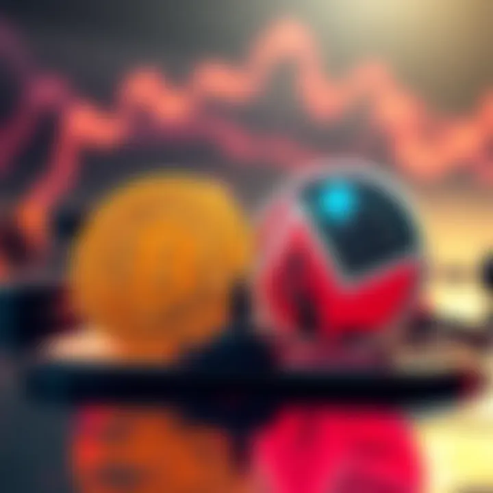 A graphic showing Bitcoin and Tether logos, symbolizing the exchange process without KYC verification.