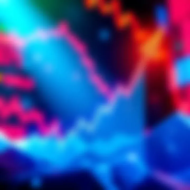 A graphic showing a rising stock market graph with an upward arrow, symbolizing hope for recovery and a 250k target. The background has bright colors indicating optimism.