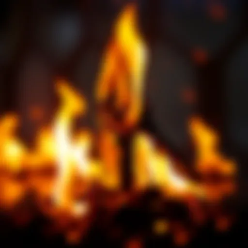 A visual representation of burning admin keys, symbolizing trust in DeFi projects, with flames and digital elements.