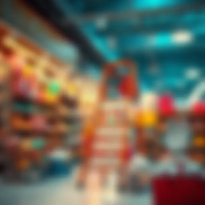 A graphic showing a ladder with labeled rungs indicating different buy parcal challenges, with symbols of shopping and time management nearby.