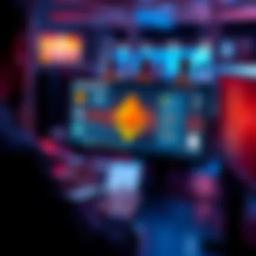 A person using a computer to purchase Monero, with a digital wallet interface displayed