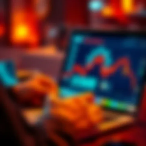 Person using a credit card on a laptop to buy XMR with a digital wallet in view