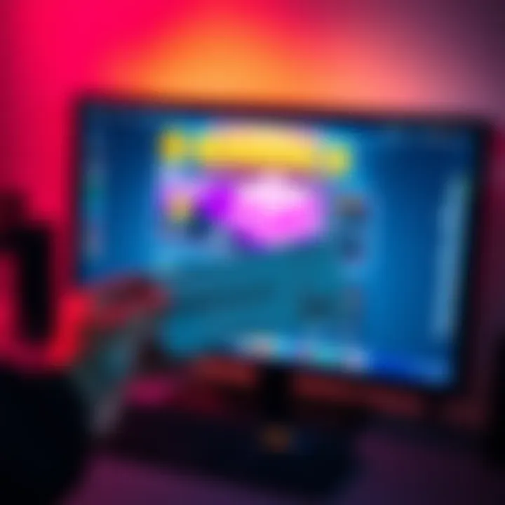 Buying crypto with gift vouchers A person holding an Apple gift voucher in front of a computer screen displaying Binance platform