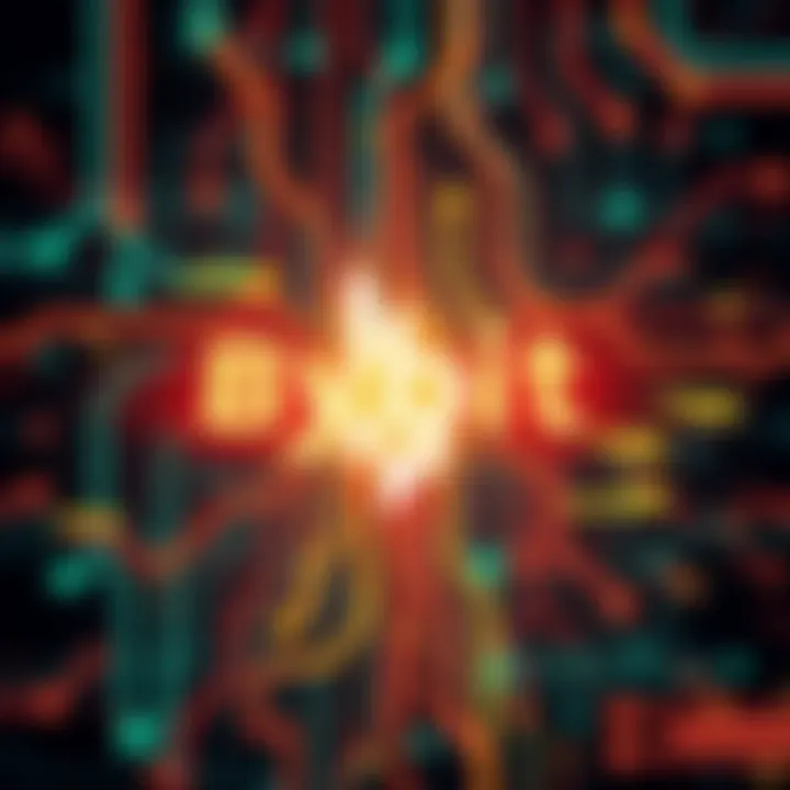 Bybit logo showing a glitch representing technical issues and frustration from customers