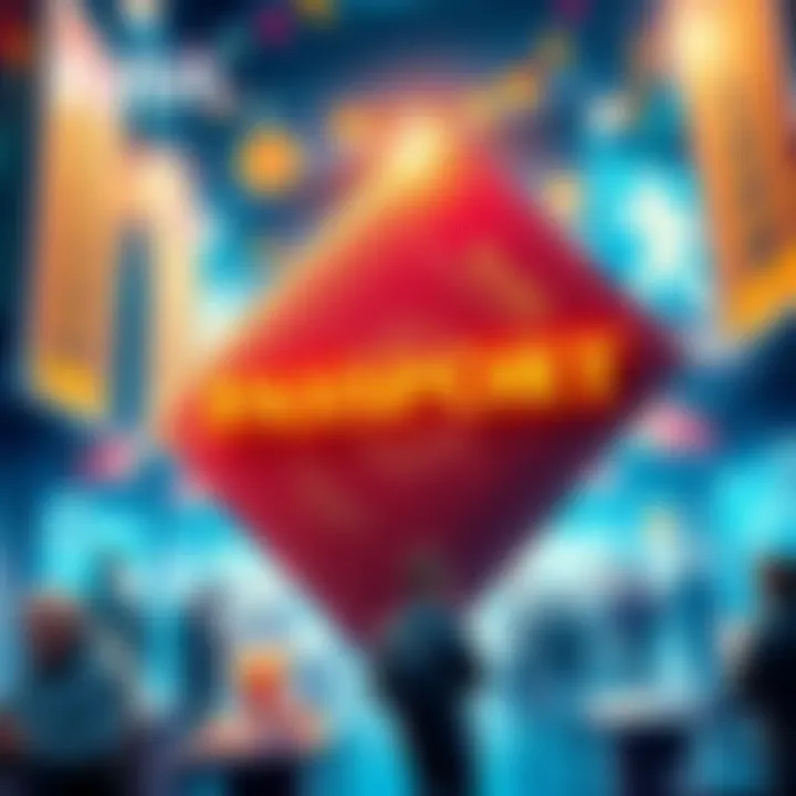 A promotional image showcasing Bybit's Passport event with cash prizes, featuring traders engaging with a stamp collection theme and community interaction.