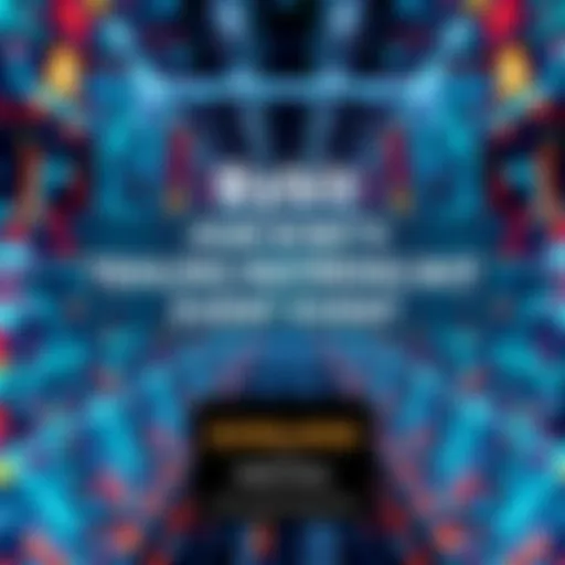 A graphic showing cryptocurrency trading with a matrix of bots, highlighting the $200,000 prize pool and event details