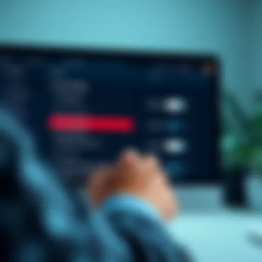 A person adjusting cache settings on a computer screen, showing options for code timing and chat settings in Cowork.