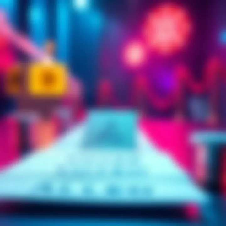 A representation of Cardano's governance voting process with a voting ballot and blockchain symbols