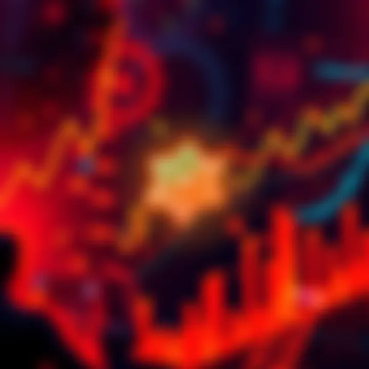 Cardano Pentad Budget Proposal Visual representation of the Cardano Pentad proposing a budget for ecosystem growth, featuring graphs and financial symbols, with an emphasis on collaboration and growth in blockchain