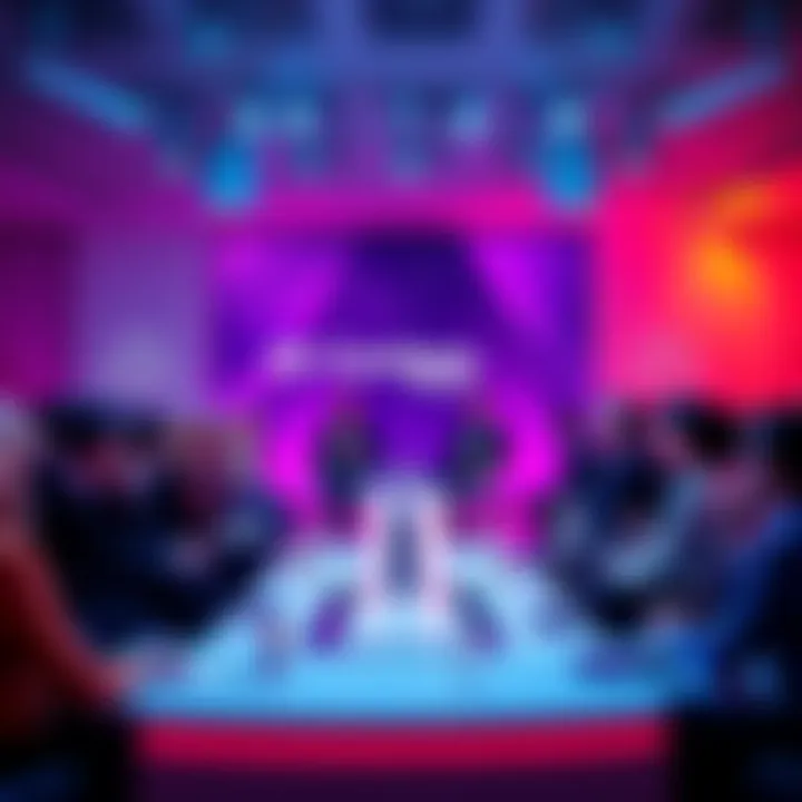 Leaders and innovators discussing advancements in the Cardano ecosystem at a global summit