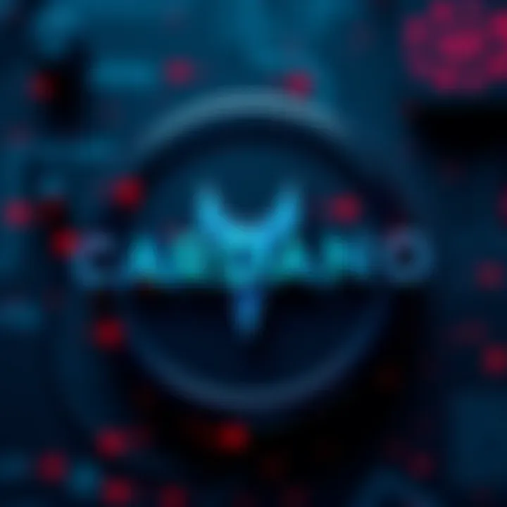 Cardano Logo with Wrench Symbol Cardano logo with a wrench graphic representing wrench attacks