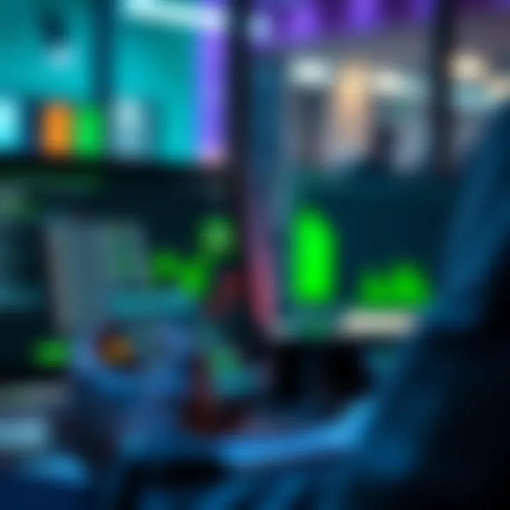 A person using their phone to check CashApp withdrawal limits while looking at their bank account on a computer