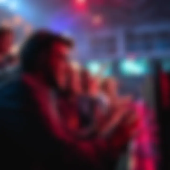 Cented Streaming Success Cented interacting with fans during a live stream, showing engagement and excitement.