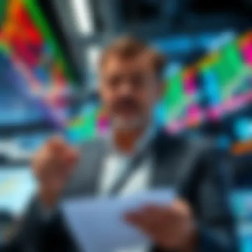 MicroStrategy CEO selling company shares in a stock market setting