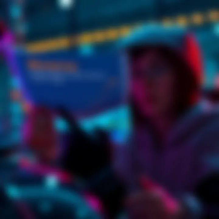 A person examining a digital currency report with a graph showing Monero usage trends, highlighting criminals' avoidance of Monero.