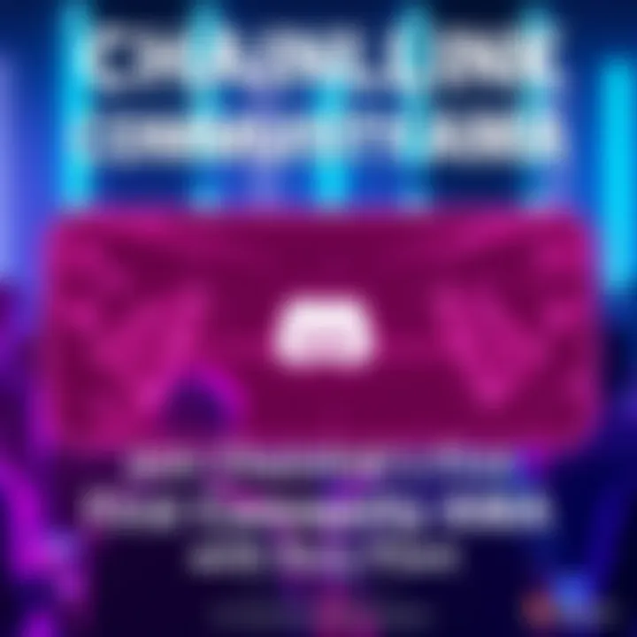 A graphic promoting the Chainlink community AMA featuring Rory Piant, with Discord logo and chat elements