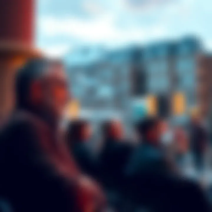 Charles Hoskinson speaking at an event in Colorado about blockchain technology