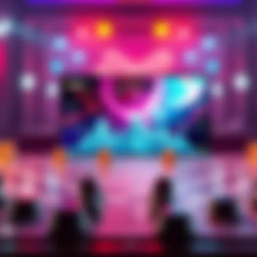 A screenshot showing the custom Checkers game interface with vibrant graphics on Seeker Eco platform