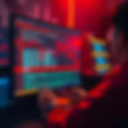 A person using the Ubuntu terminal to check Xmrig mining logs on a computer screen