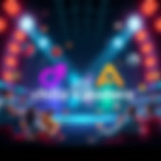 Chiliz and Assetera logos with sports and entertainment icons around them, symbolizing a collaboration in tokenized assets