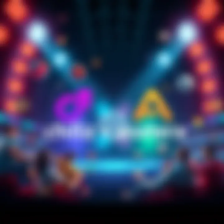 Chiliz and Assetera Partnership Chiliz and Assetera logos with sports and entertainment icons around them, symbolizing a collaboration in tokenized assets