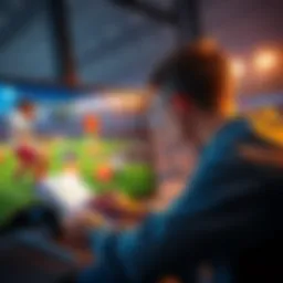 A new player looking at a game screen with season cards and strategy notes