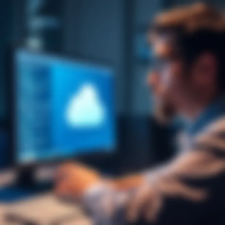 Cloud Store Points Concern Person looking confused at a computer screen showing missing cloud store points