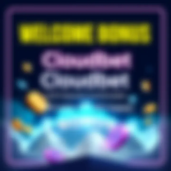 A welcoming graphic showcasing Cloudbet's $20 deposit and 100 free spins offer with the HAPPYSPIN code, featuring a clean design and gaming elements.