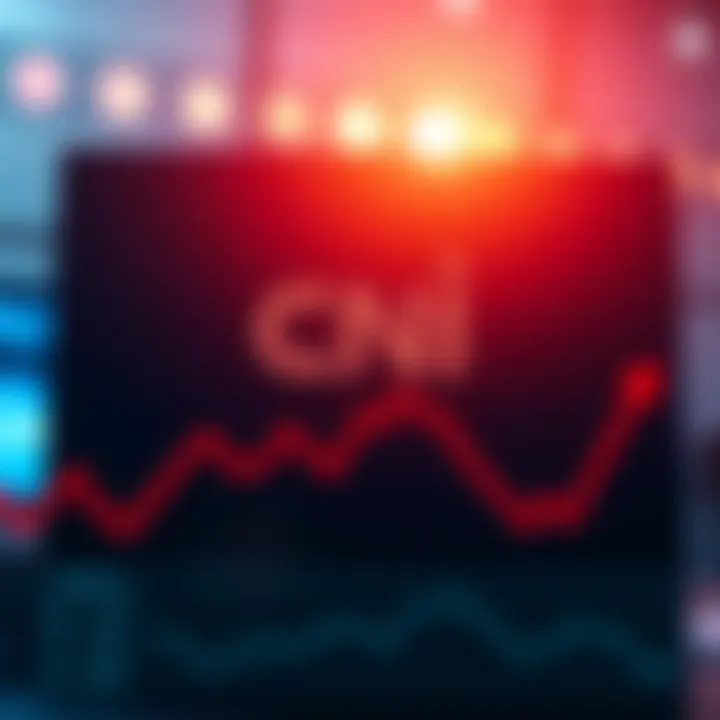 Cni Bankruptcy Announcement A visual representation of a bankruptcy notice with Cni's logo and a downward financial trend graph, showing concern among investors.