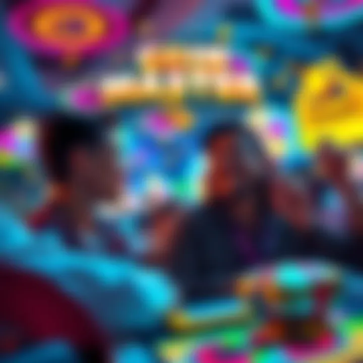 Players enjoying Coin Master with colorful graphics and engaging gameplay elements