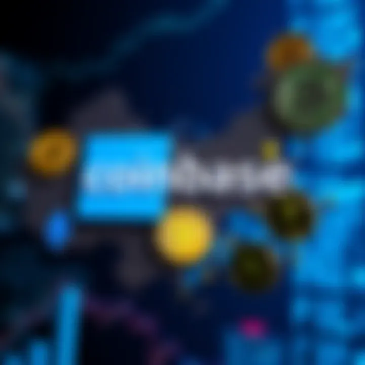 A collage showing the Coinbase logo, a map of China, and cryptocurrency symbols like Bitcoin and Ethereum, symbolizing expansion and growth in the crypto market.
