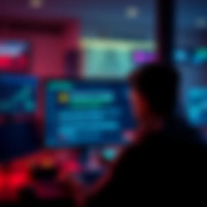 A person is concerned about their Coinbase account after a password change, with a computer screen showing a warning message about a possible hack.