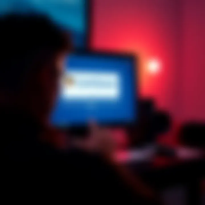 A person frustrated at a computer screen displaying a Coinbase login error message, with a prompt for birthplace.