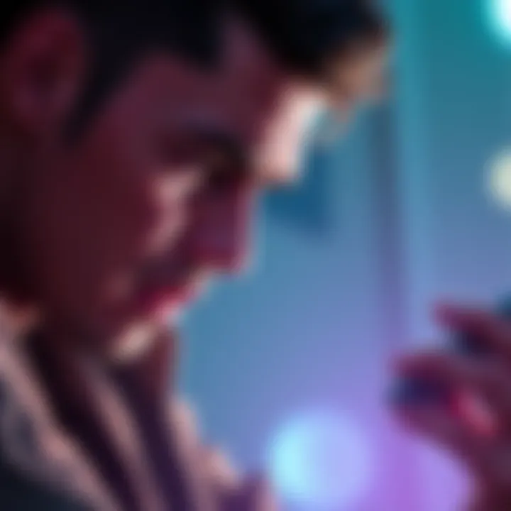 Frustrated person checking phone for SMS code related to Coinbase withdrawal