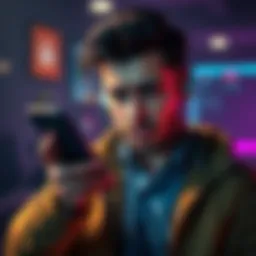 A worried person holding a phone, showing concern over a suspicious call about Coinbase security.