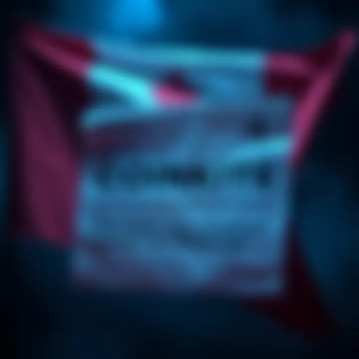 A fake letter claiming to be from Coinkite, warning about quantum security risks, displayed with a Canadian flag and German text as a background