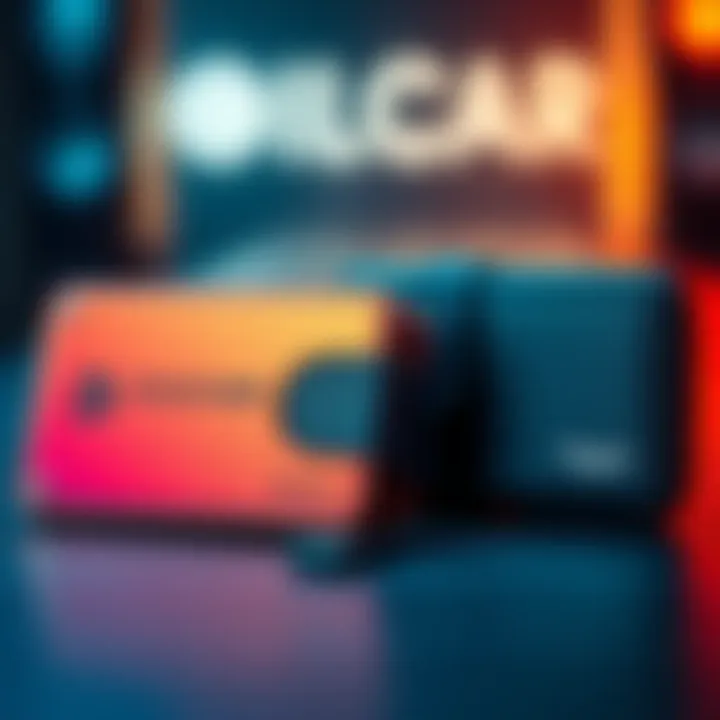 An image showing a Coldcard hardware wallet next to a Trezor hardware wallet, highlighting their contrasting designs.