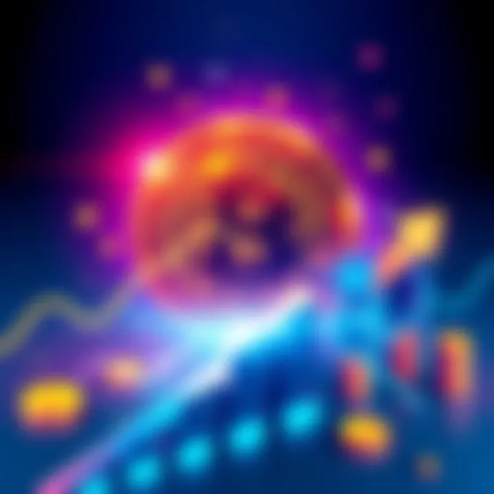 Illustration of Colombia's AFP Protección launching a Bitcoin fund, featuring a Bitcoin symbol and financial growth elements.