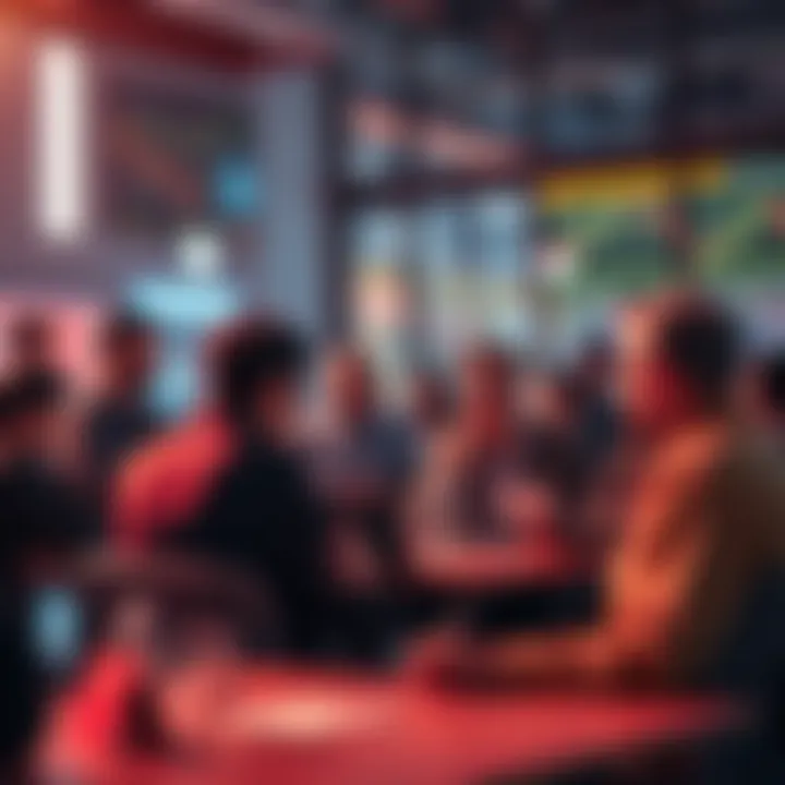 People engaging in an online discussion about trading strategies and ideas