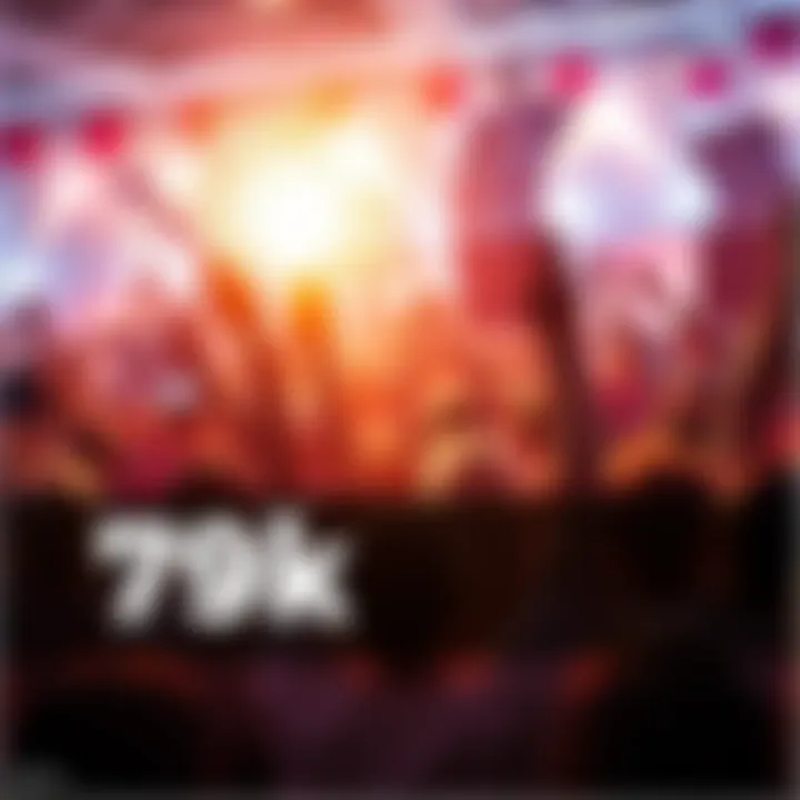People celebrating with enthusiasm and excitement for the rise to 79k, holding signs and cheering together.
