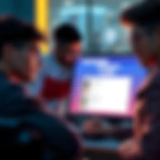 Group of people looking at a computer screen showing the Lido earn tab and discussing missing rewards