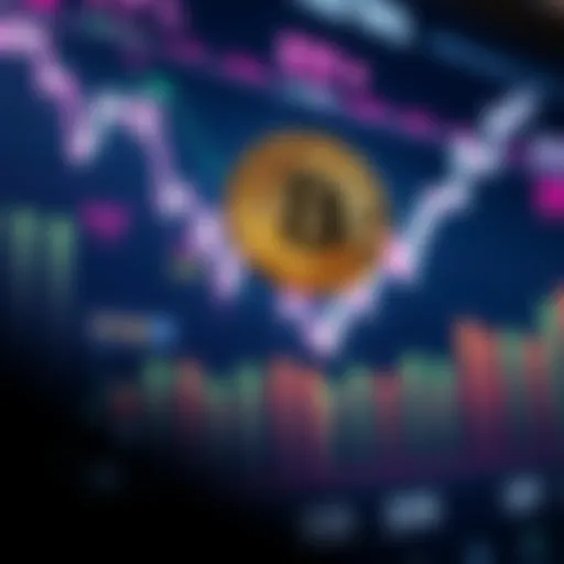 A chart showing rising Bitcoin prices alongside ETF revenue figures