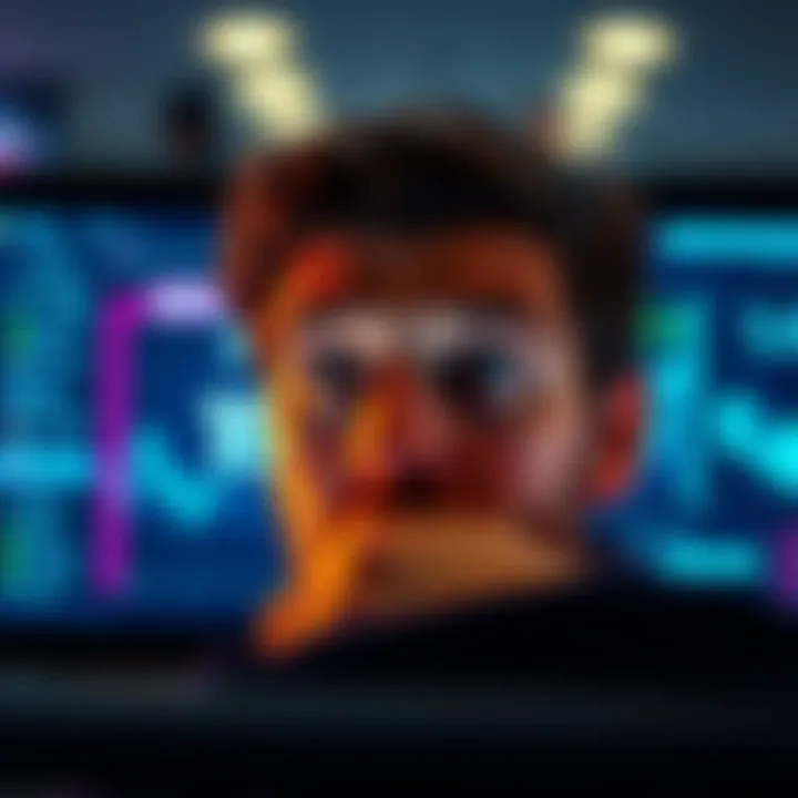 Confused person looking at a wallet screen A person staring at a digital wallet screen showing a countdown timer for unbonding, appearing puzzled about the remaining days to unstake.