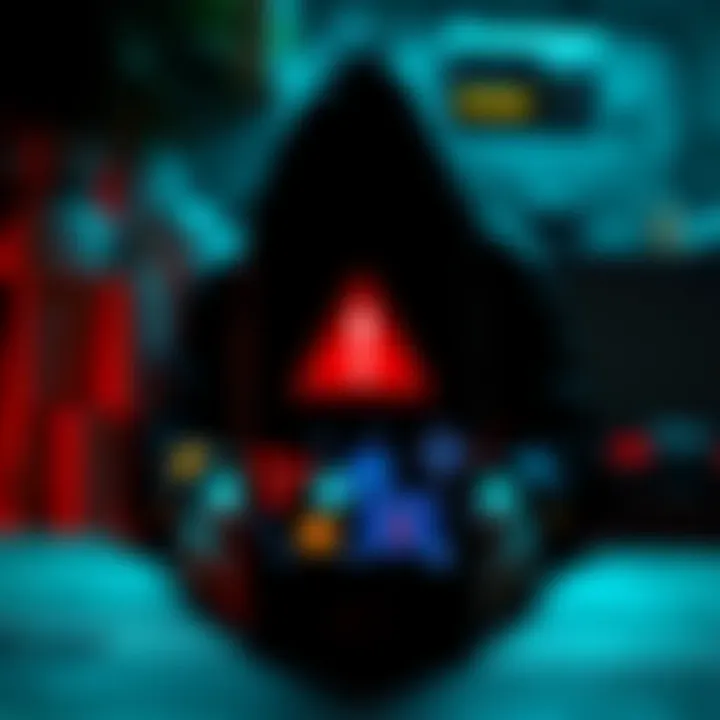 Coruna Hacking Toolkit Alert A warning graphic illustrating a smartphone with a hacker's shadow and crypto wallet icons, highlighting security risks for iPhone users.