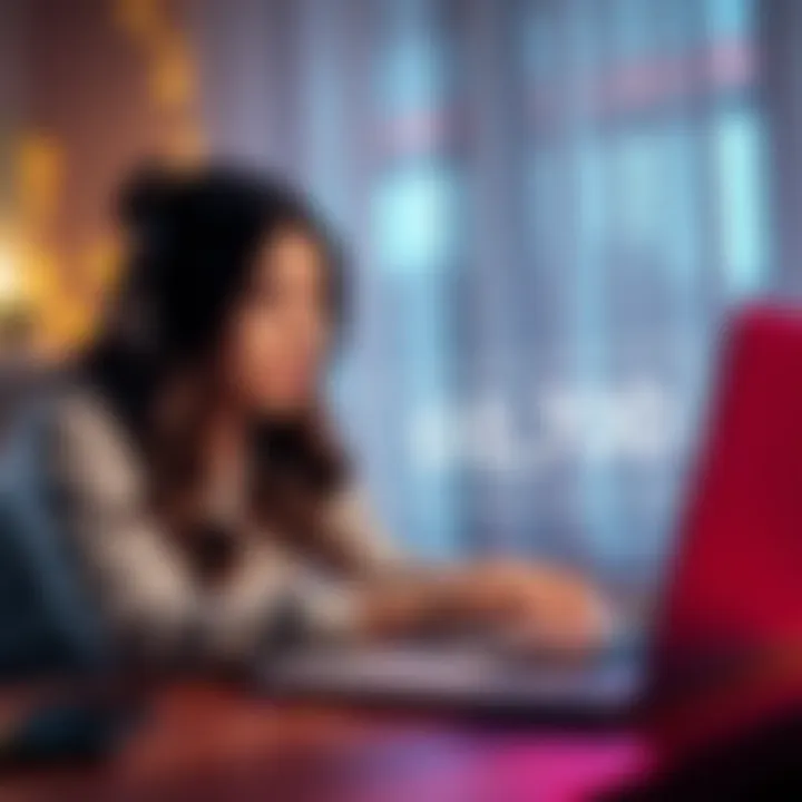 A sad couple looks at a laptop screen displaying a digital wallet, showing a significant loss.