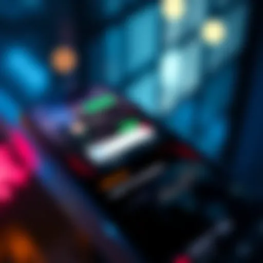 A smartphone showing the Credit Karma app alongside Atlas Earth, illustrating a quick ad reduction method.