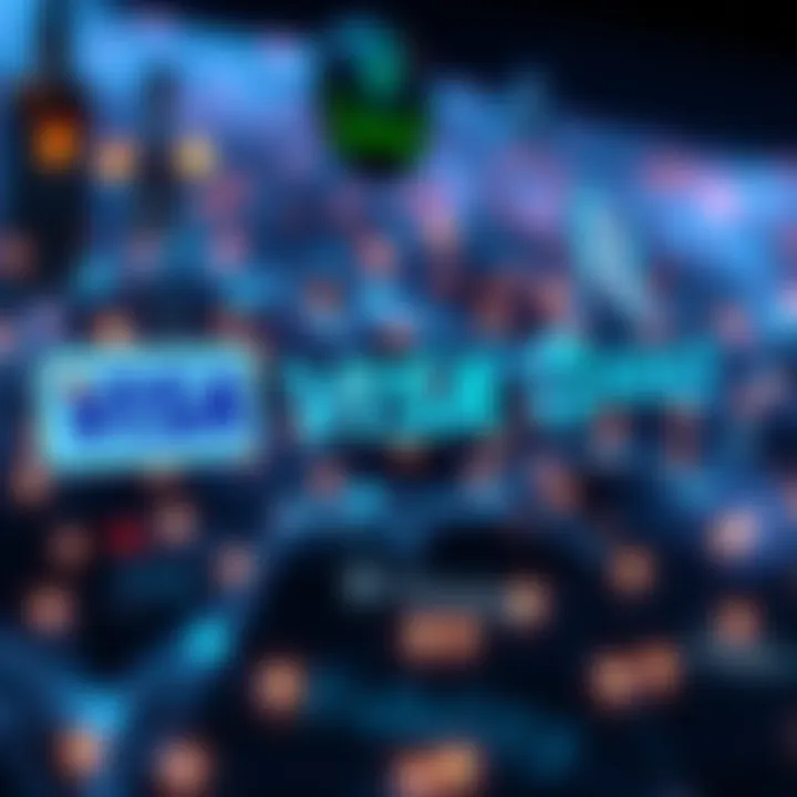 Representation of Visa, ANZ, ChinaAMC, and Fidelity logos with digital connections symbolizing cross-border settlements using Chainlink technology