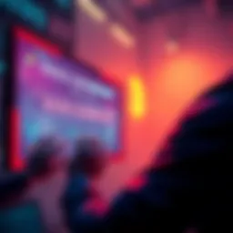 A frustrated person looking at a screen showing a long transaction wait time for a cross-chain swap