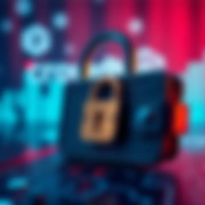 CrowdNode Staking Service Closure A graphic showing a close-up of a digital wallet with a lock, representing safety in withdrawing funds. The CrowdNode logo is in the background, symbolizing the end of their staking service.